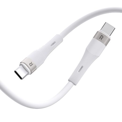 Picture of Ravpower USB-C to USB-C Cable 60W 1.2M - White