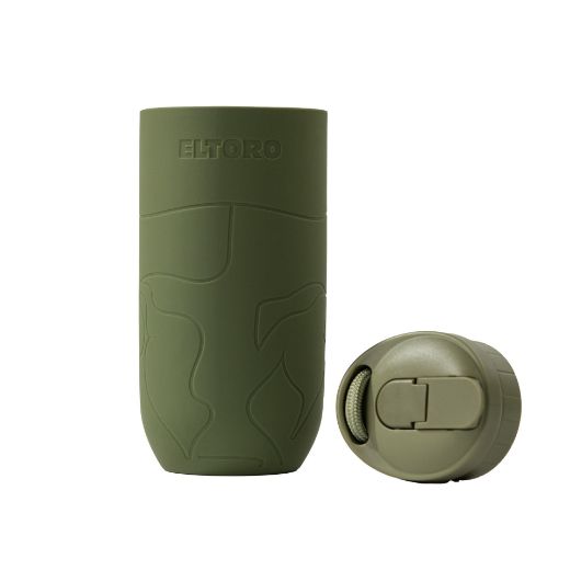 Picture of Eltoro Bottle Sleeve With Straw Lid - Olive