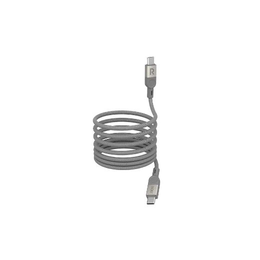 Picture of Ravpower USB-C to USB-C Braided Cable Cable 60W 1.2M - Grey