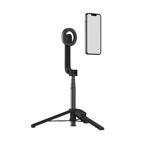 Picture of Porodo Magnetic Magsafe Selfie Tripod - Black