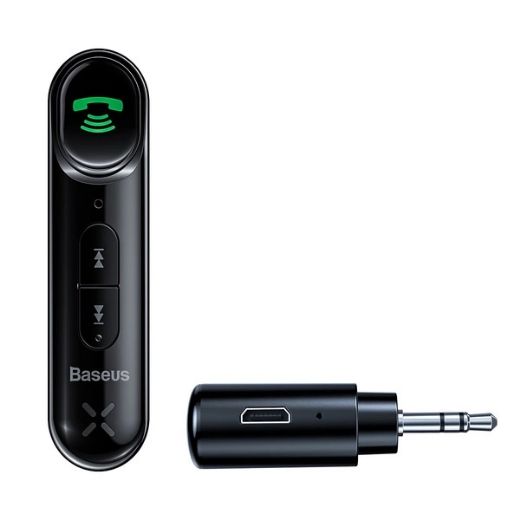 Picture of Baseus Qiyin AUX Car Bluetooth Receiver - Black