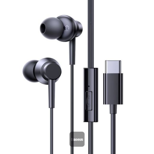 Picture of Baseus Encok CZ11 Wired Earphones Cluster - Black