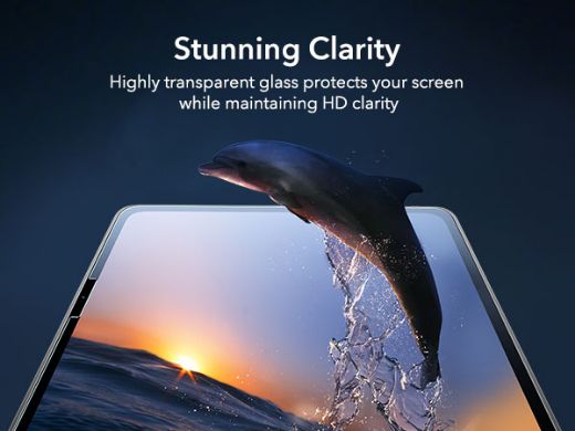 Picture of ESR Tempered Glass Screen Protector for for iPad Air 11 2024 - Clear 