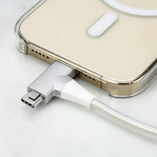 Picture of Scosche StrikeLine USB-C to USB-C / Lightning 1.2M - White