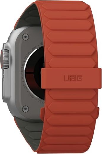 Picture of UAG Pathfinder Strap for Apple Watch 42/44/45/49mm - Olive/Rust