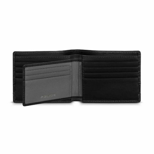 Picture of Police Enzo Leather Wallet w/ Xtra Card Holder - Black