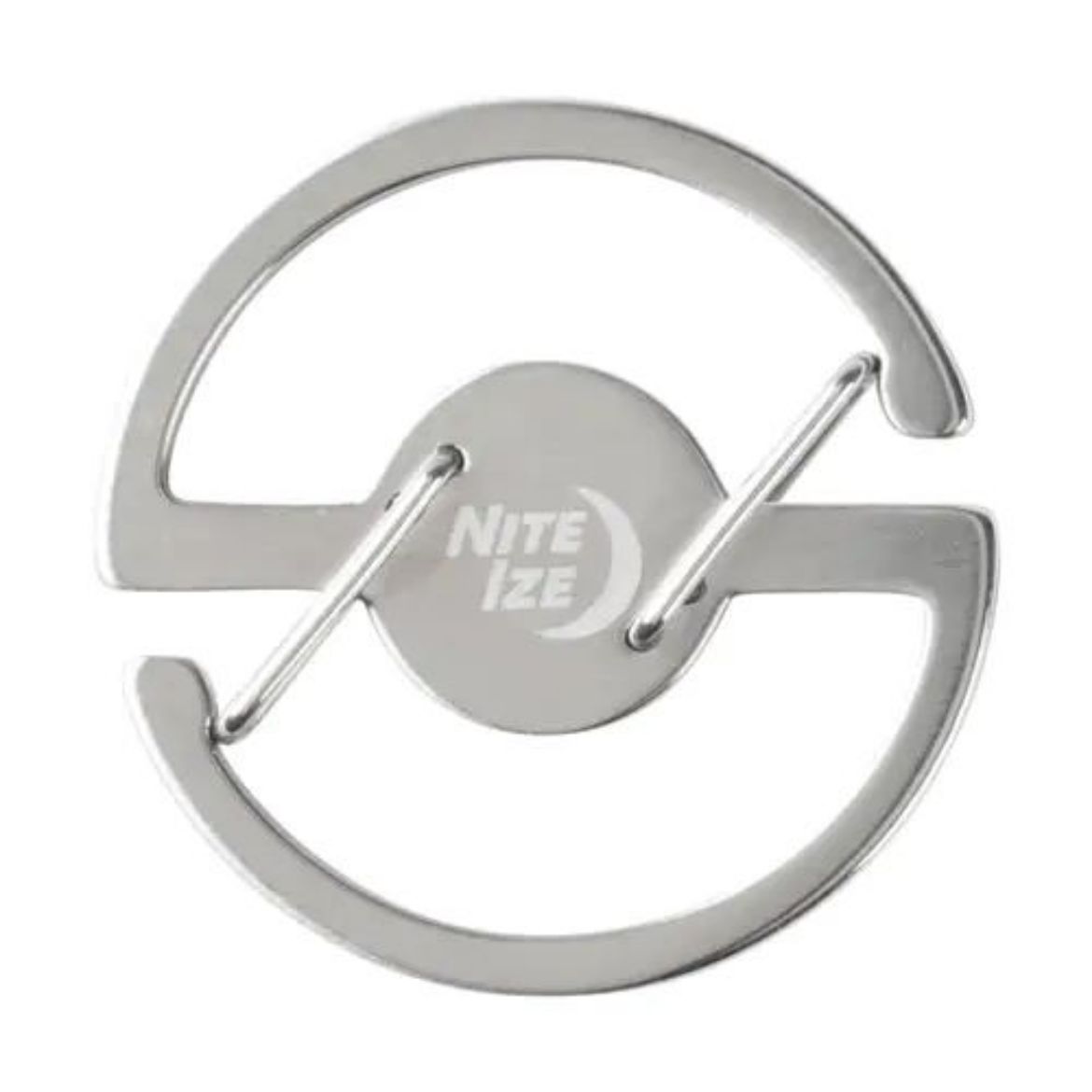 Picture of NiteIze Carabiner Medallion Key Steel - Silver