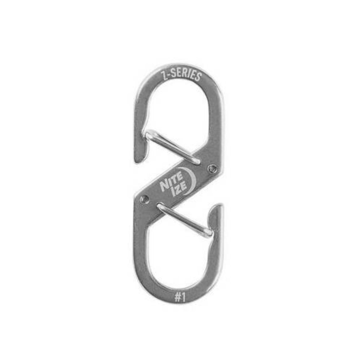 Picture of NiteIze Z-Series Double Snap Hook 2 pcs Steel - Silver