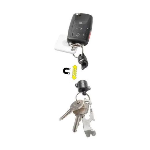 Picture of NiteIze KeyRing 360 Magnetic Quick Connector - Black