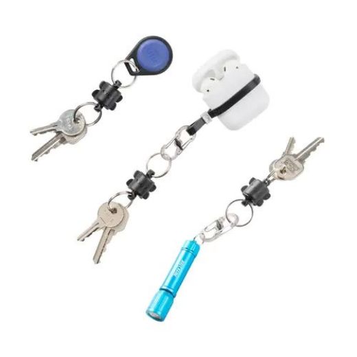 Picture of NiteIze KeyRing 360 Magnetic Quick Connector - Black