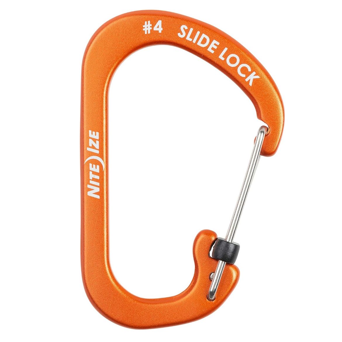 Picture of NiteIze SlideLock Carabiner Aluminum #4 - Orange