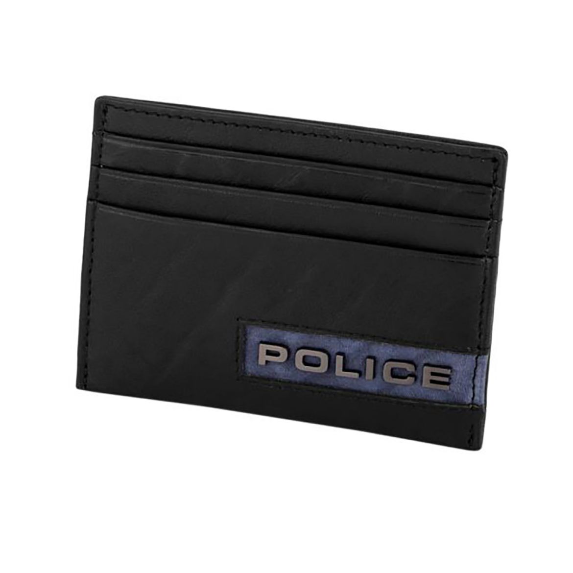 Picture of Police Leather Card Case Droid - Black