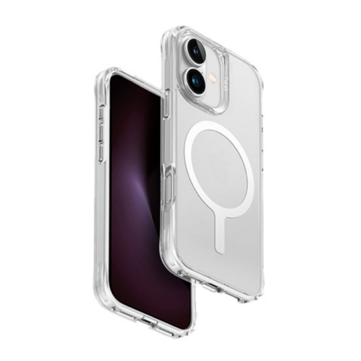 Picture of Uniq Hybrid Case for iPhone 16 Magclick Charging Lifepro Xtreme Af - Dove Frost Clear