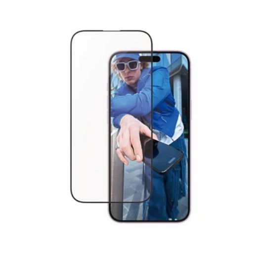 Picture of PanzerGlass Aluminum Frame Screen Protector for iPhone 16 Plus UWF - Aluminum Frame