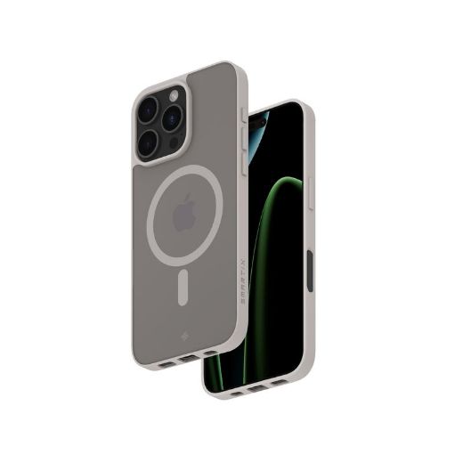 Picture of Smartix Premium Magnetic Silicon Case for iPhone 16 Pro - Clay