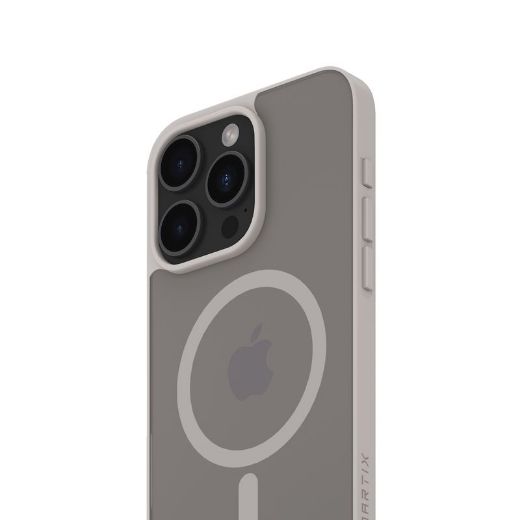 Picture of Smartix Premium Magnetic Silicon Case for iPhone 16 Pro - Clay