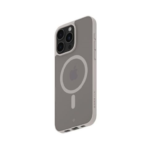 Picture of Smartix Premium Magnetic Silicon Case for iPhone 16 Pro - Clay