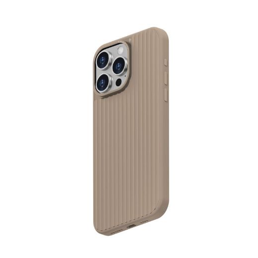 Picture of Smartix Premium Magnetic Silicon Case for iPhone 16 Pro - Taupe