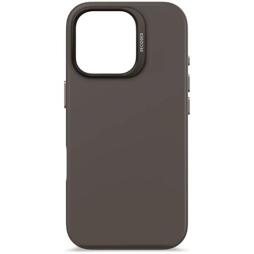 Picture of Decoded AntiMicrobial Silicone Case for iPhone 16 Pro - Black