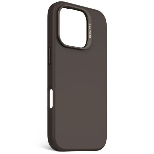 Picture of Decoded AntiMicrobial Silicone Case for iPhone 16 Pro - Black