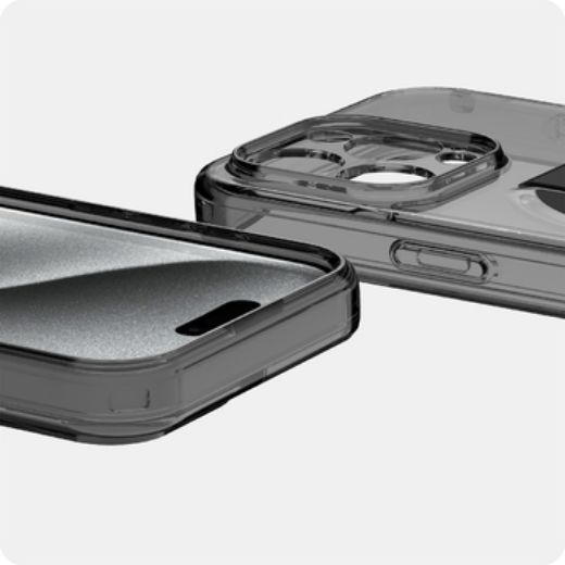 Picture of Itskins Avana Grip-It Series Case Compatible With Magsafe for iPhone 16 Pro Max  6.9-inch - Black