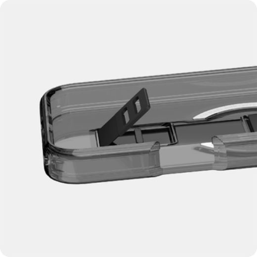 Picture of Itskins Avana Grip-It Series Case Compatible With Magsafe for iPhone 16 Pro Max  6.9-inch - Black