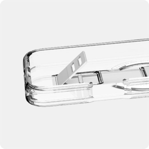 Picture of Itskins Avana Grip-It Series Case Compatible With Magsafe for iPhone 16 Pro Max  6.9-inch - Clear