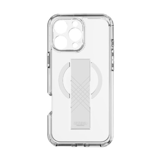 Picture of Itskins Avana Grip-It Series Case Compatible With Magsafe for iPhone 16 Pro  6.3-inch - Clear