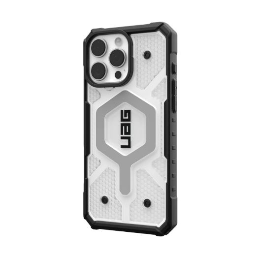 Picture of UAG Pathfinder Clear Magsafe Case for iPhone 16 Pro Max - Ice