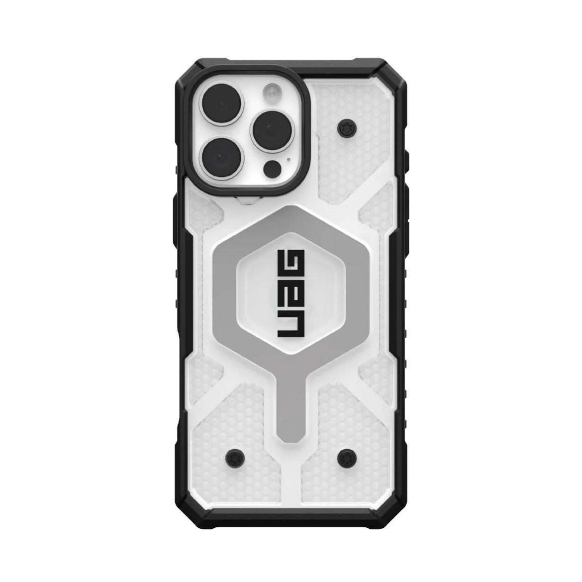 Picture of UAG Pathfinder Clear Magsafe Case for iPhone 16 Pro Max - Ice