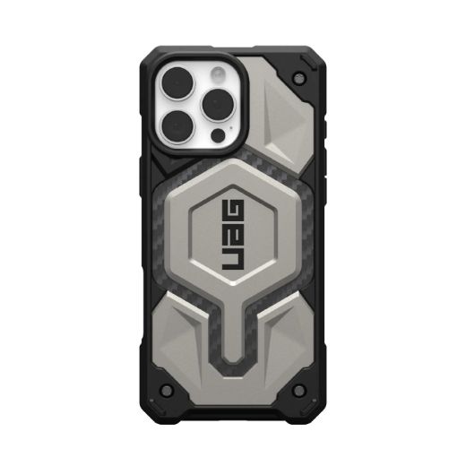 Picture of UAG Monarch Pro Magsafe Case for iPhone 16 Pro Max - Titanium