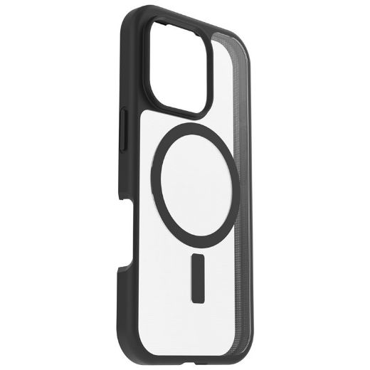 Picture of OtterBox React MagSafe Case for iPhone 16 Pro - Clear/Black