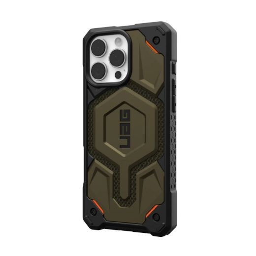 Picture of UAG Monarch Pro Kevlar Magsafe Case for iPhone 16 Pro Max - Kevlar Element Green