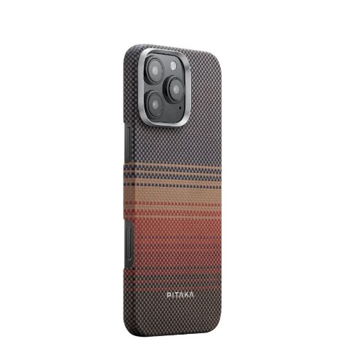 Picture of Pitaka Woven Slim Case for iPhone 16 Pro - SunSet