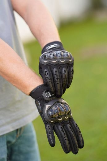 Picture of SkateFlash Full Fingered Gloves - Black