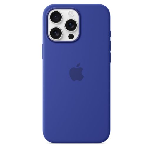 Picture of Apple iPhone 16 Pro Silicone Case with MagSafe - Ultramarine