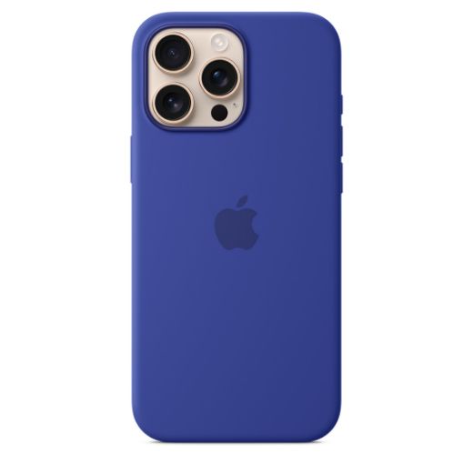 Picture of Apple iPhone 16 Pro Silicone Case with MagSafe - Ultramarine