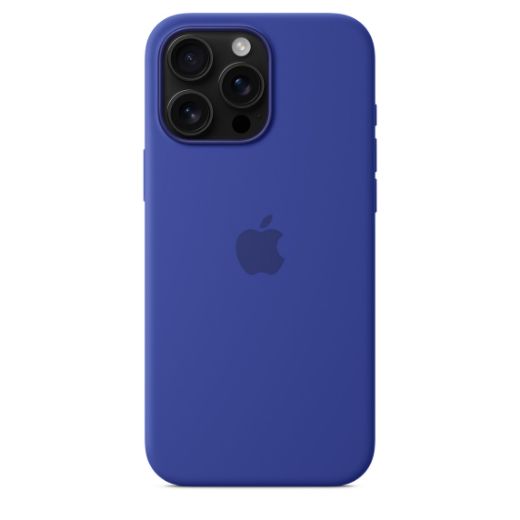 Picture of Apple iPhone 16 Pro Silicone Case with MagSafe - Ultramarine