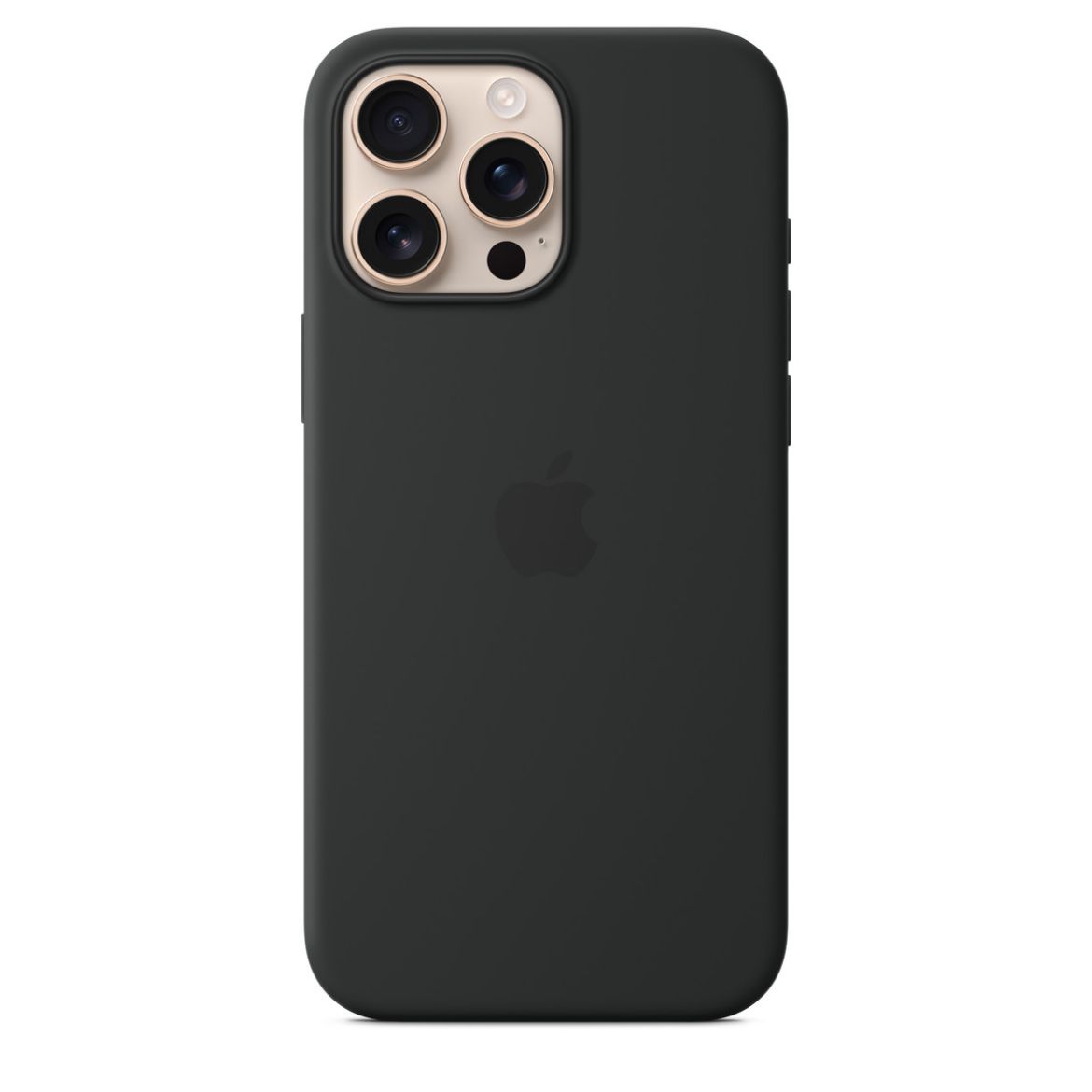 Picture of Apple iPhone 16 Pro Silicone Case with MagSafe - Black