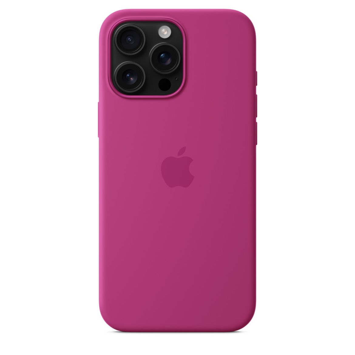 Picture of Apple iPhone 16 Pro Max Silicone Case with MagSafe - Fuchsia