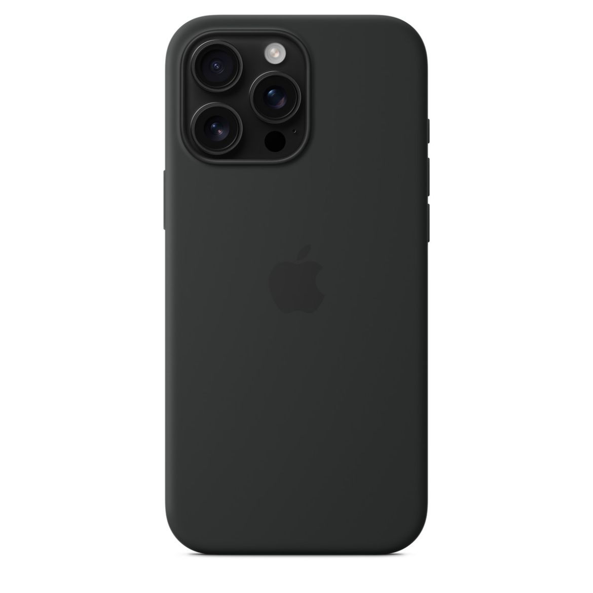 Picture of Apple iPhone 16 Pro Max Silicone Case with MagSafe - Black