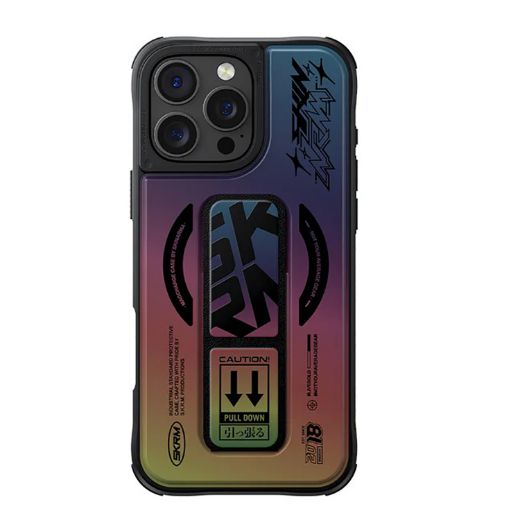 Picture of Skinarma Kira Kobai Grip Stand + Mag-Charge Case for iPhone 16 Pro - Hologram