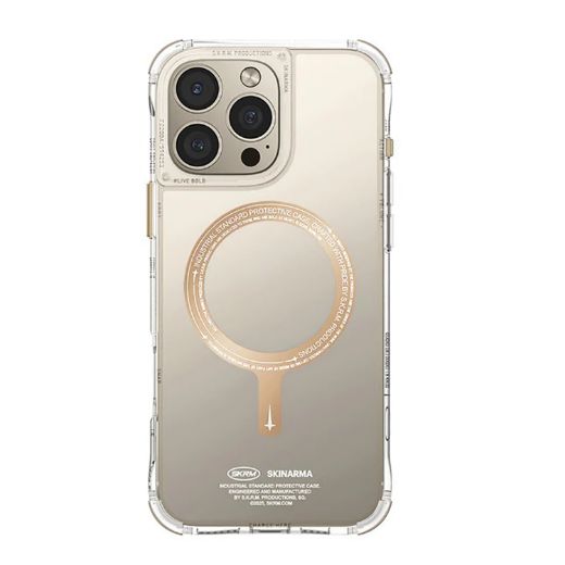 Picture of Skinarma Saido Mag-Charge (P-Edi) Case for iPhone 16 Pro Max - Champagne