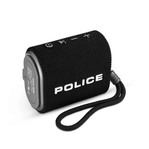 Picture of Police Mini Speakers - Black