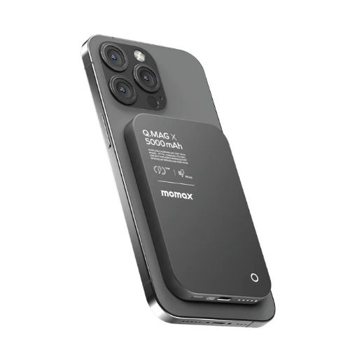 Picture of Momax Q.Mag X Wireless Battery Pack 5000mAh - Black