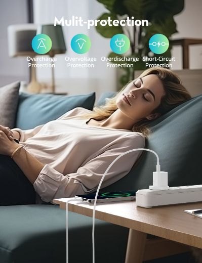 Picture of Ravpower GaN PD 30W USB-C Mini Wall Charger - White