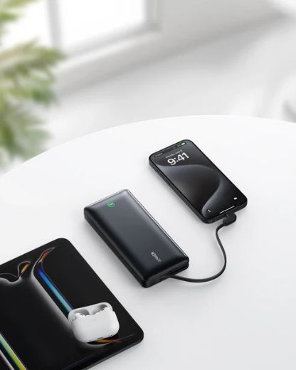 Picture of Anker Nano Power Bank (20K, 30W, Built-In USB-C Cable) - Black