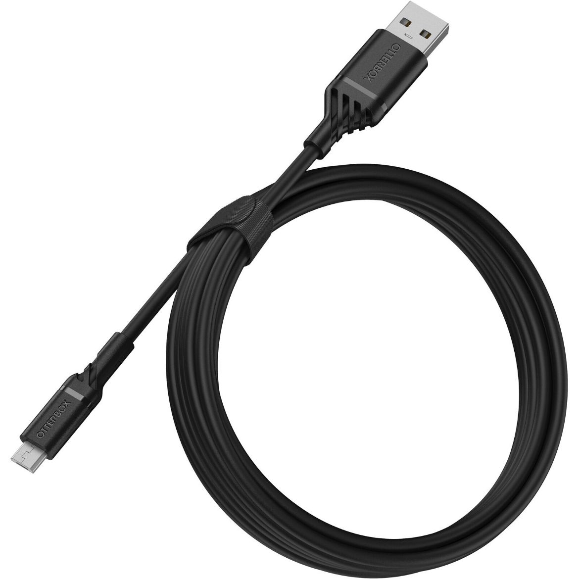 Picture of OtterBox USB-A to Micro-USB Cable Standard 2M - Black