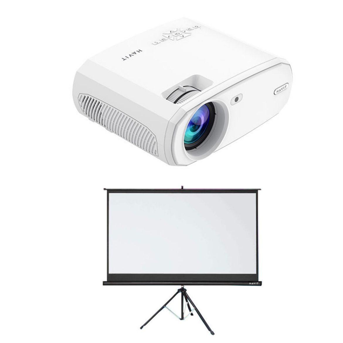 Picture of Havit 1080P HD Projector - White