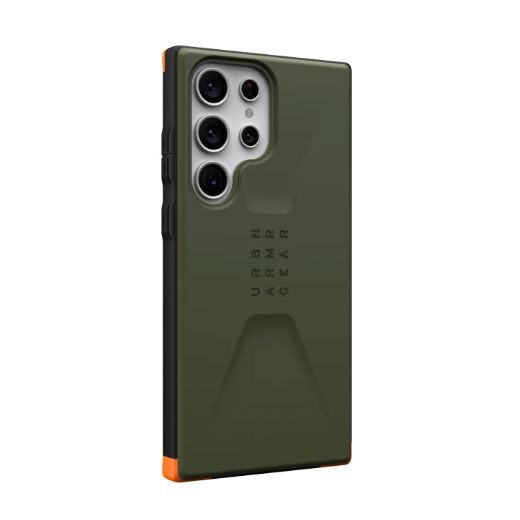 Picture of UAG Civilian Case for Samsung Galaxy S23 Ultra - Olive Drab